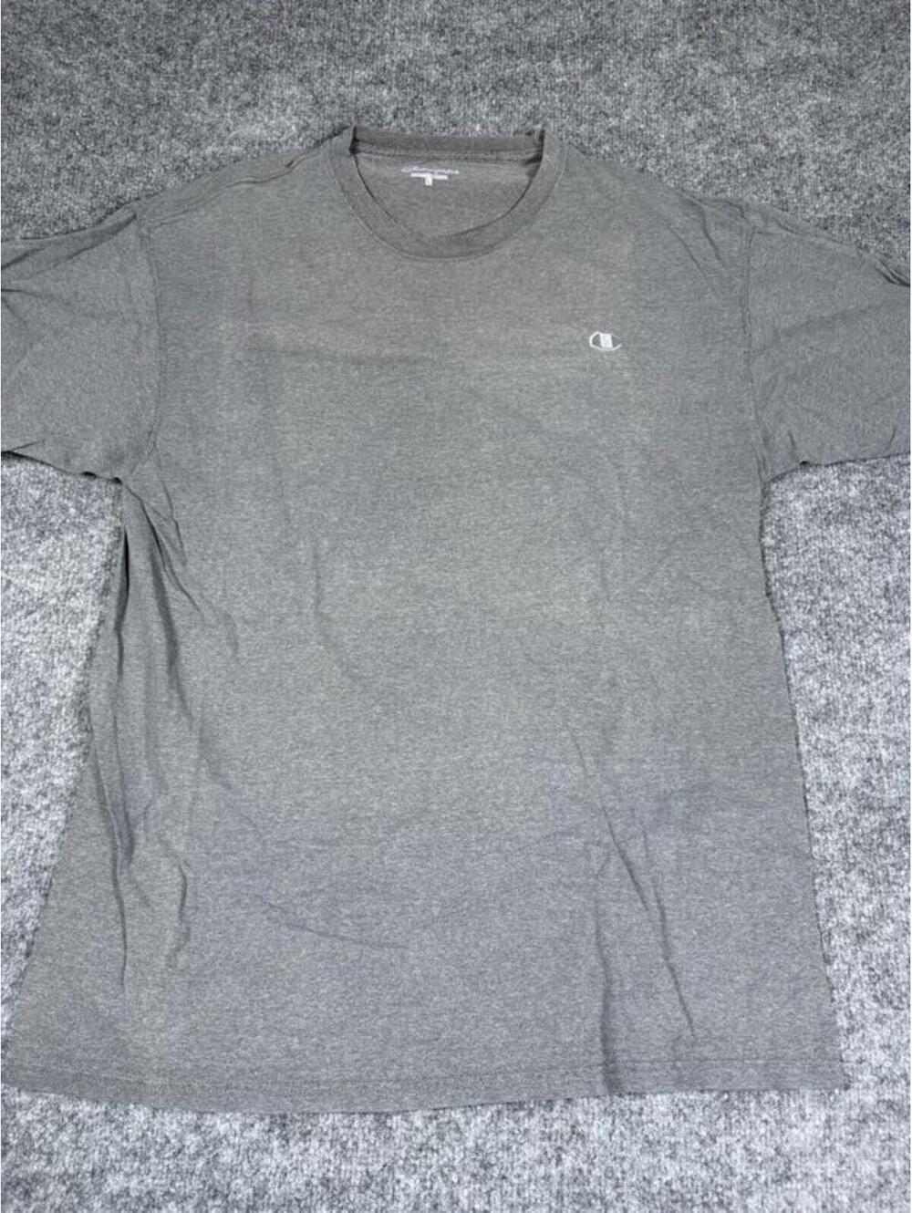 Champion Classic Gray Crew Neck T-Shirt Large